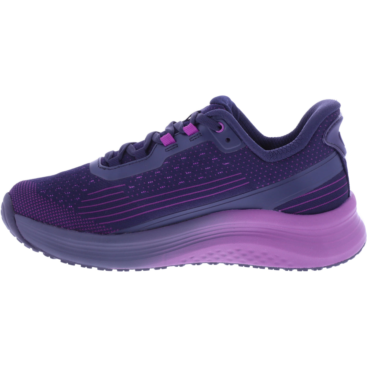 Orthofeet® | Dart | Navy/Orchid/Lila | Hands-Free Schuhe mit Fersendämpfung | Damen Schnürer