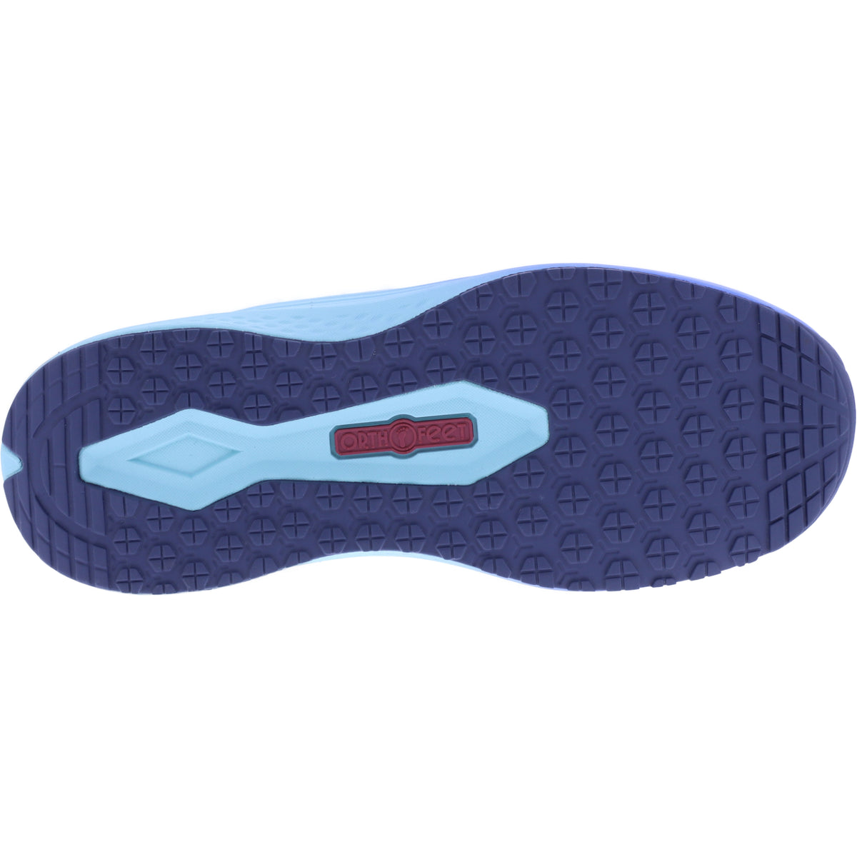 Orthofeet® | Dart | Blue/Navy/Aqua | Hands-Free Schuhe mit Fersendämpfung | Damen Schnürer