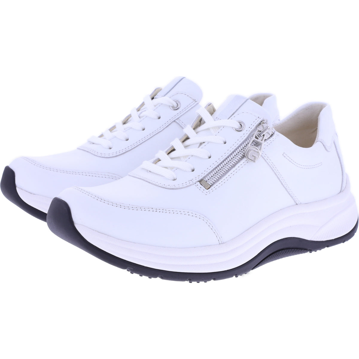 Ganter AKTIV | High Flyer | Milk-Weiß | Weite: H | Kalbsleder | 9-201811-0600 | Damen Schnürer