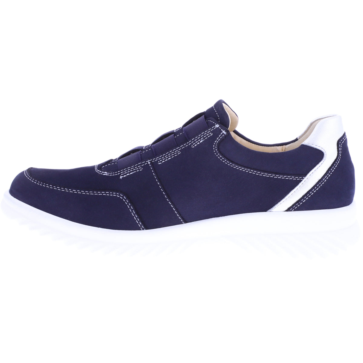 Ganter | Heike | Dunkelblau Soft-Nubuk | Weite: H | Kalbsleder | 9-204502-3500 | Damen Slip-In