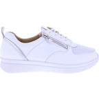 Ganter | Kira | Milk-Weiß | Kalbsleder | Sensitiv | Weite: K | 9-209227-0600 | Damen Schnürer
