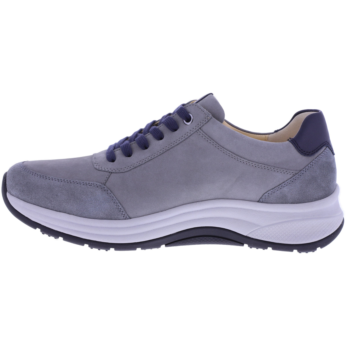 Ganter AKTIV | High Flyer | Graphit-Greyblue | Weite: H | Kalbsleder | 9-251912-6364 Herren Schnürer