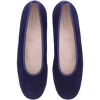 Hassia | Pescara | Dunkelblau Samtziege | Wechselfußbett | 9-301702-3200 | Damen Ballerinas