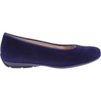 Hassia | Pescara | Dunkelblau Samtziege | Wechselfußbett | 9-301702-3200 | Damen Ballerinas