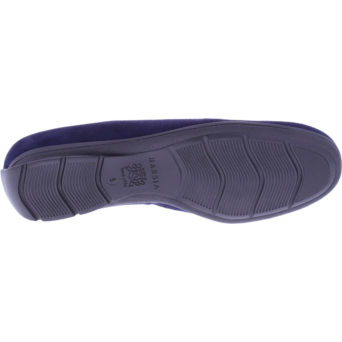 Hassia | Pescara | Dunkelblau Samtziege | Wechselfußbett | 9-301702-3200 | Damen Ballerinas