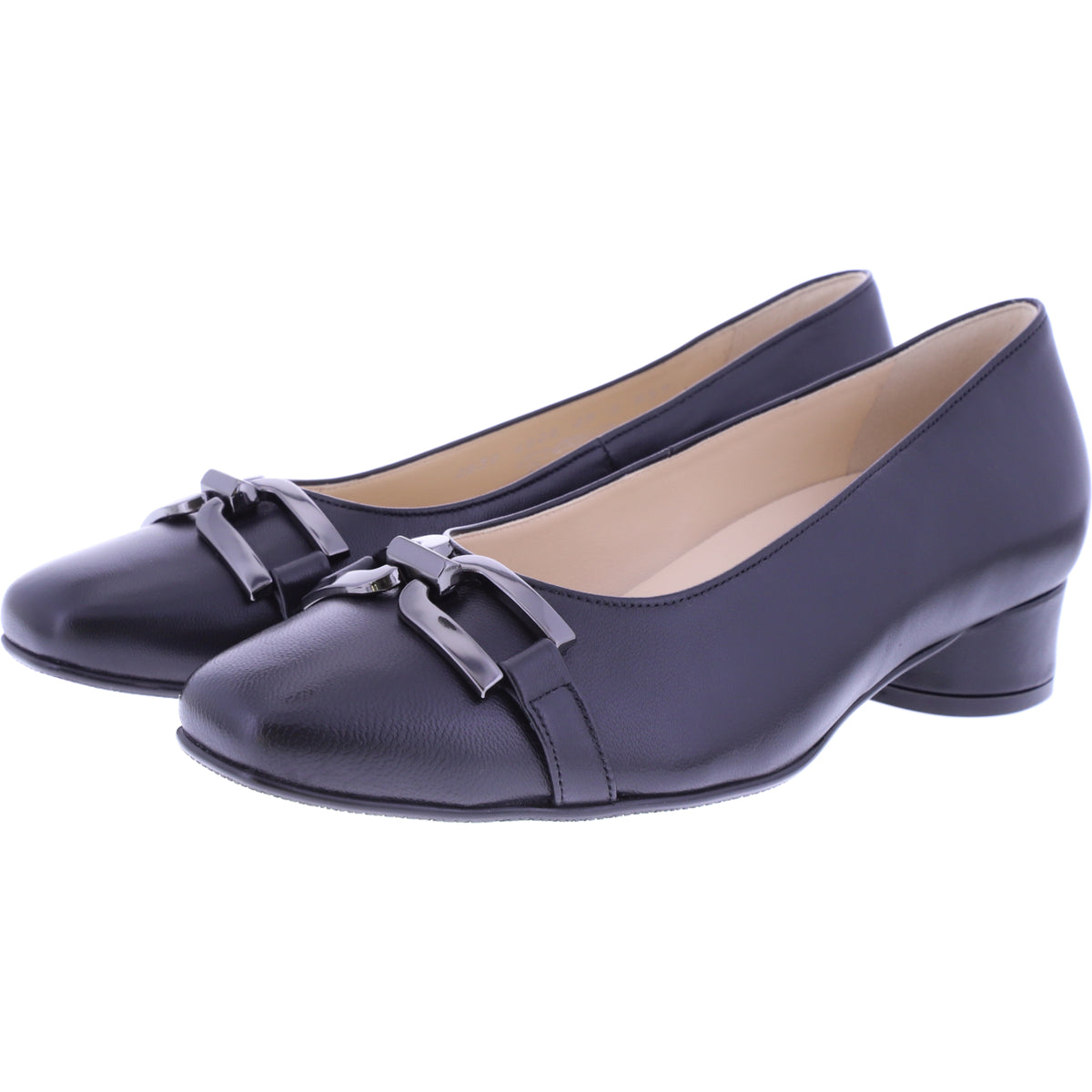 Hassia | Roma | Schwarz | Lammleder | Wechselfußbett | 9-302630-0100 | Damen Pumps