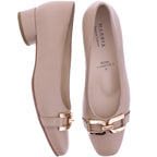 Hassia | Roma | Machiato-Braun | Lammleder | Wechselfußbett | 9-302630-2700 | Damen Pumps