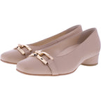 Hassia | Roma | Machiato-Braun | Lammleder | Wechselfußbett | 9-302630-2700 | Damen Pumps