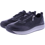 Joya | Laura | Black-Schwarz | Leder | Weite: H | 904cas | Damen Aktiv Schuhe