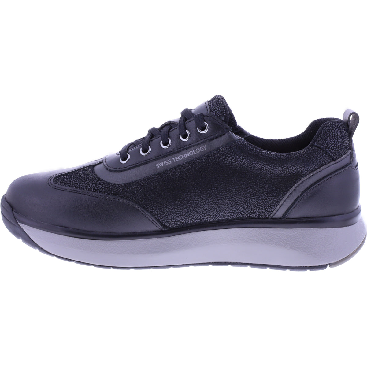 Joya | Laura | Black-Schwarz | Leder | Weite: H | 904cas | Damen Aktiv Schuhe