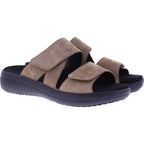 Fidelio | Giulia | Toasted-Braun | Nubukleder | Weite: G½ | Damen Pantoletten