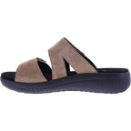 Fidelio | Giulia | Toasted-Braun | Nubukleder | Weite: G½ | Damen Pantoletten