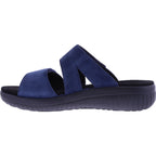Fidelio | Giulia | Marine-Blau | Nubukleder | Weite: G½ | Damen Pantoletten