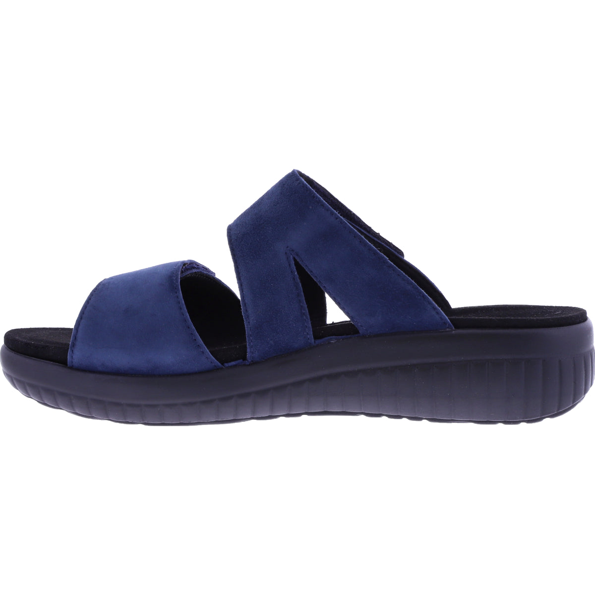 Fidelio | Giulia | Marine-Blau | Nubukleder | Weite: G½ | Damen Pantoletten