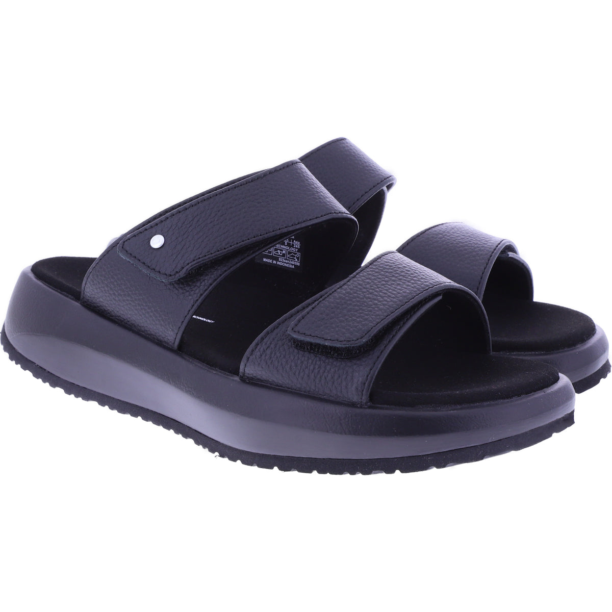 Joya | Vienna II | Black-Schwarz | Weite: H | 923san | Damen Aktiv Pantoletten