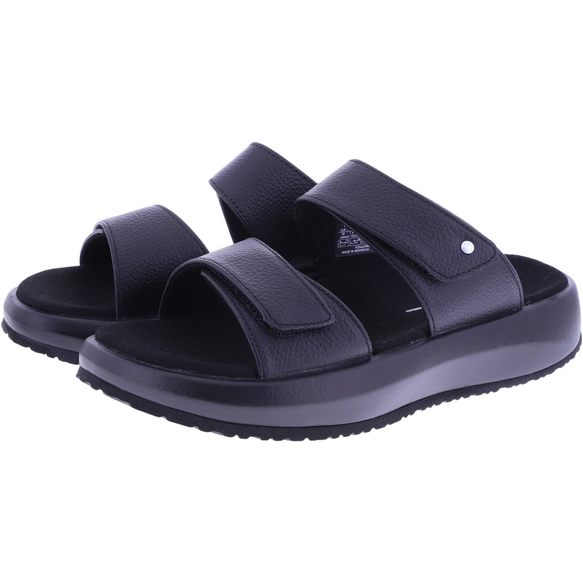 Joya | Vienna II | Black-Schwarz | Weite: H | 923san | Damen Aktiv Pantoletten