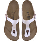 Birkenstock | Gizeh | Graceful Pearl White | Birko-Flor | Weite: Normal | 943871 | Damen