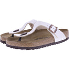 Birkenstock | Gizeh | Graceful Pearl White | Birko-Flor | Weite: Normal | 943871 | Damen