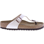 Birkenstock | Gizeh | Graceful Pearl White | Birko-Flor | Weite: Normal | 943871 | Damen