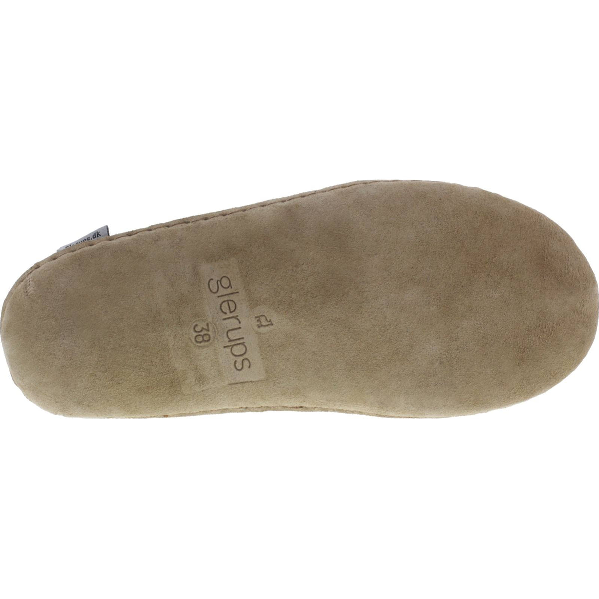 Glerups / Modell: "A" / Charcoal-Anthrazit Wollfilz / Kalbsleder-Sohle / Geschlossene Hausschuhe
