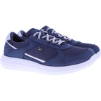 kybun / Modell: Rolle / Farbe: Navy-Blau / Leder-Textil / Weite: Weit / Herren Schnürer