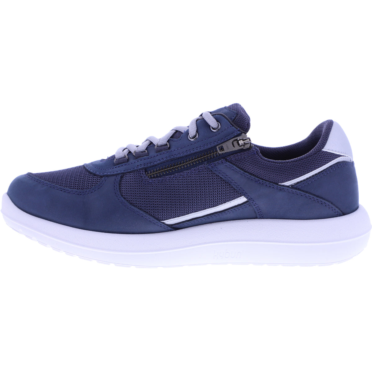 kybun / Modell: Rolle / Farbe: Navy-Blau / Leder-Textil / Weite: Weit / Herren Schnürer