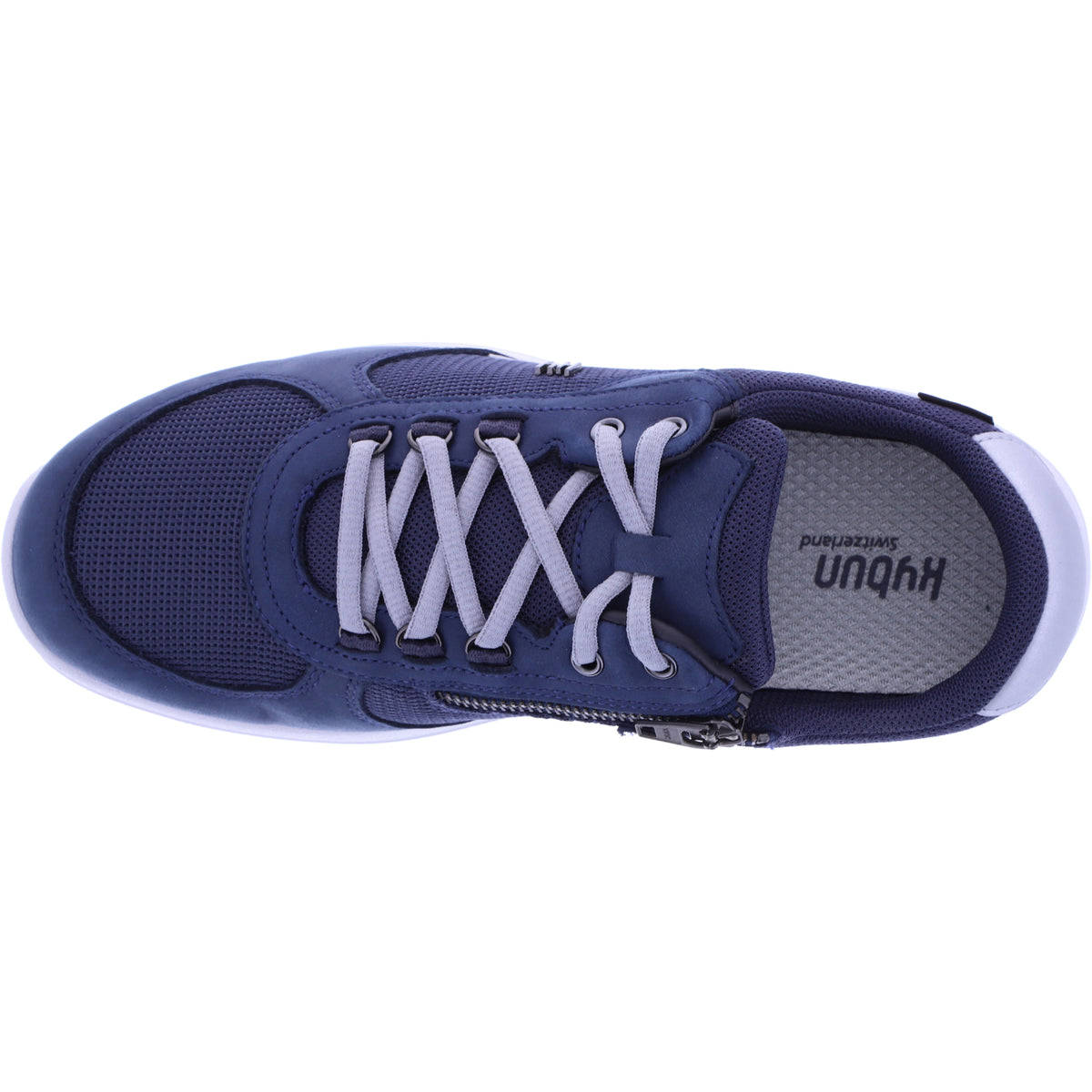 kybun / Modell: Rolle / Farbe: Navy-Blau / Leder-Textil / Weite: Weit / Herren Schnürer