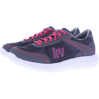 kybun / Modell: Tenero 20 / Farbe: Grey-Pink / Leder-Textil / Weite: Normal / Damen Aktiv Schnürer