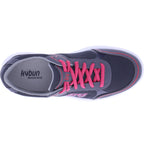 kybun / Modell: Tenero 20 / Farbe: Grey-Pink / Leder-Textil / Weite: Normal / Damen Aktiv Schnürer