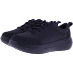 kybun | Bauma 20 | Black-Schwarz | Jacquard Stoff | Strato-Sohle | Damen Premium Aktiv Schnürer