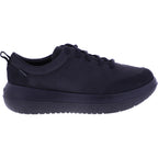 kybun | Bauma 20 | Black-Schwarz | Jacquard Stoff | Strato-Sohle | Damen Premium Aktiv Schnürer