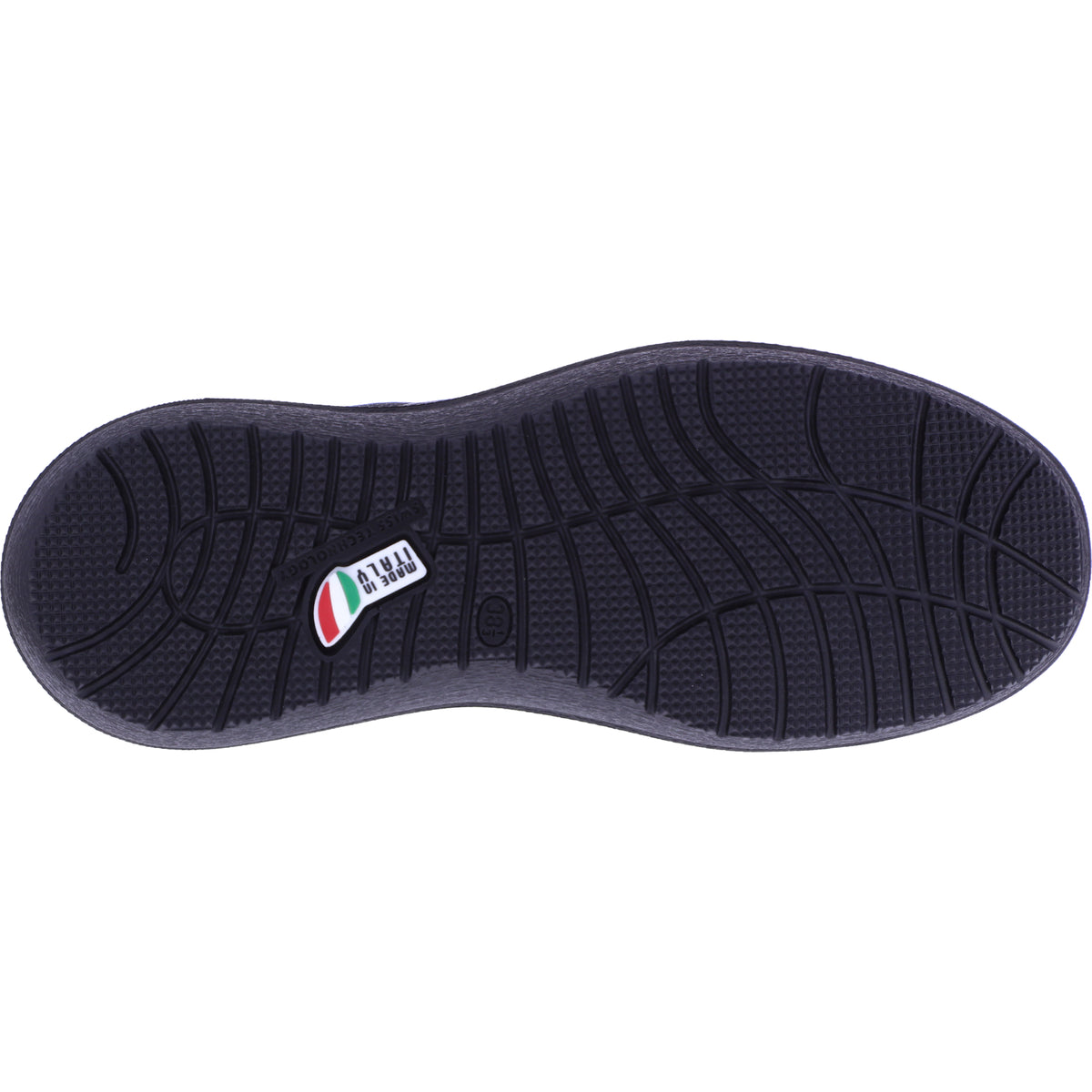 kybun | Bauma 20 | Black-Schwarz | Jacquard Stoff | Strato-Sohle | Damen Premium Aktiv Schnürer