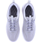 kybun / Modell: Biel / Farbe: Silver-Grau / Mesh-Textil / Weite: Weit / Damen Aktiv Schnürer