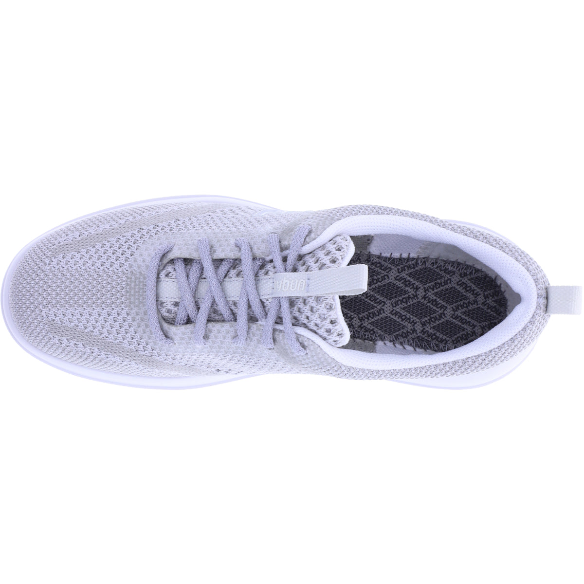 kybun / Modell: Biel / Farbe: Silver-Grau / Mesh-Textil / Weite: Weit / Damen Aktiv Schnürer