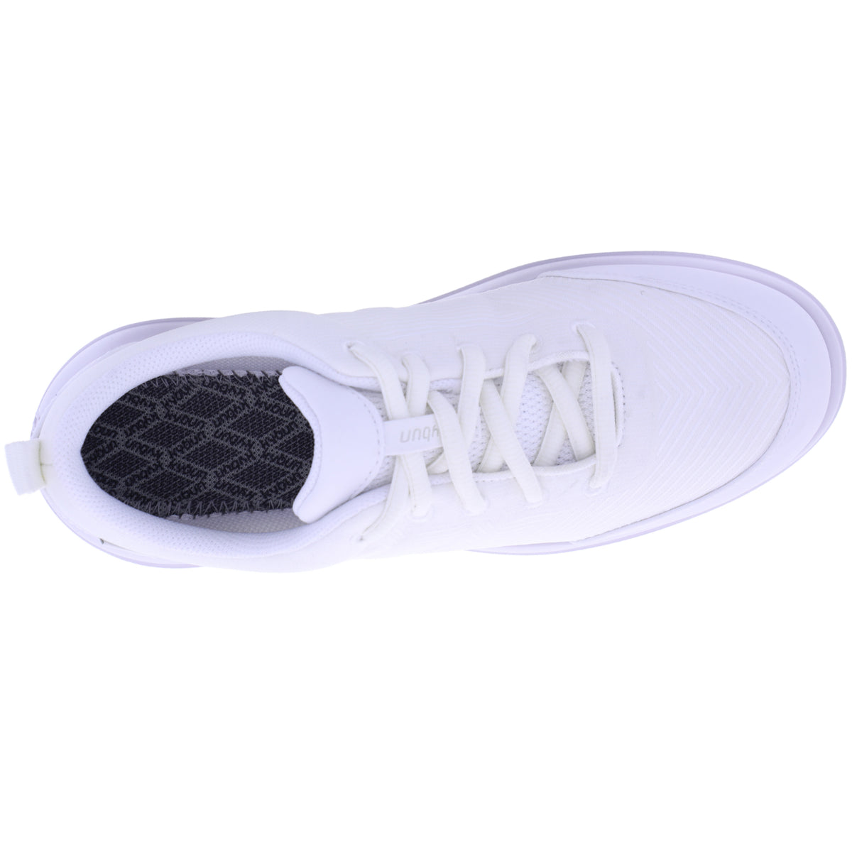 kybun | Bauma 20 | White-Weiß | Jacquard Stoff | Strato-Sohle | Damen Premium Aktiv Schnürer