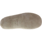 Glerups / Modell: "B" / Grey-Hellgrau Wollfilz / Kalbsleder-Sohle / Offene Pantoffeln