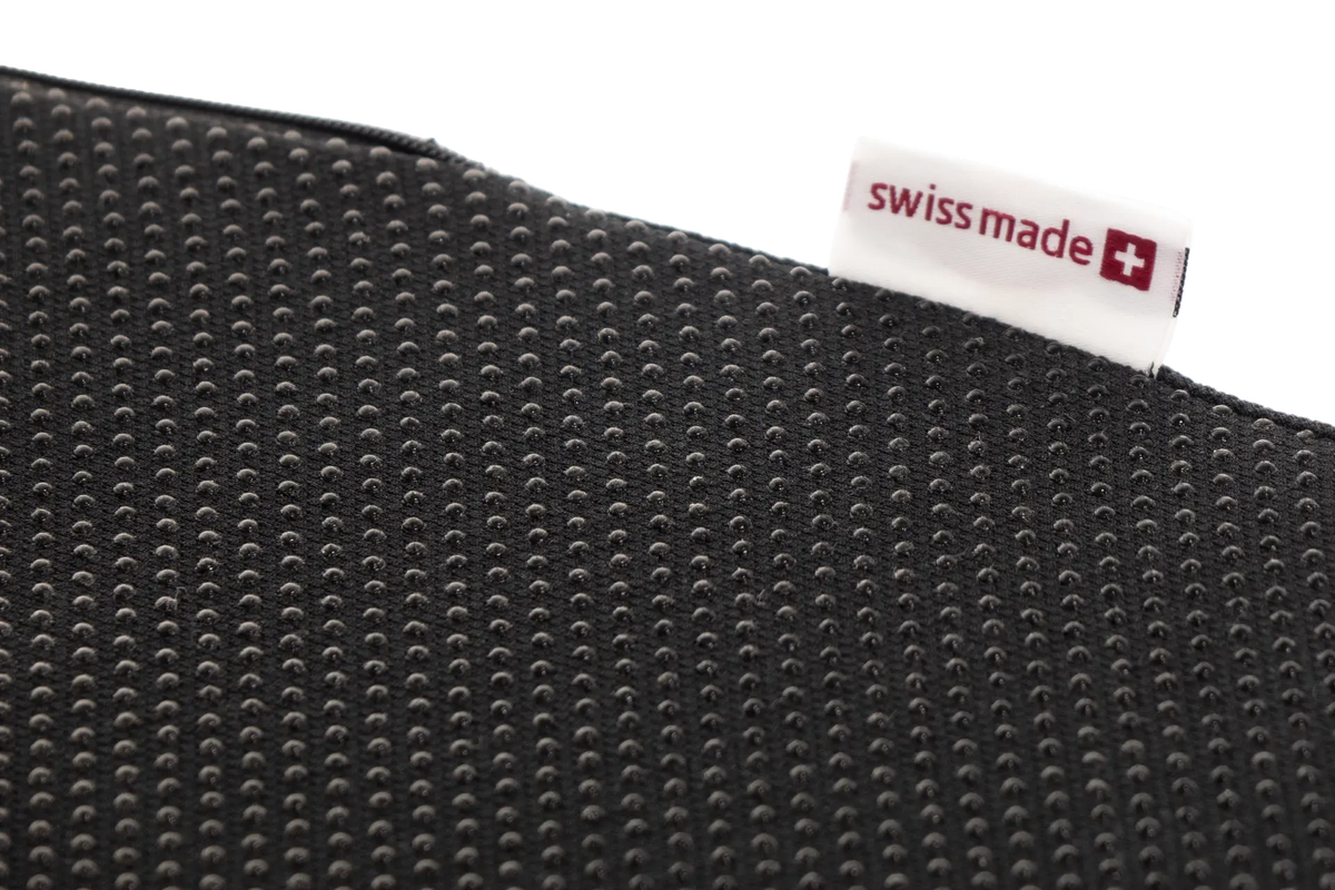 kybun | Elastisch-federndes Sitzkissen | Schwarz | Hergestellt in der Schweiz