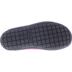 Glerups / Modell: "BR" / Cranberry Wollfilz / Schwarze-Sohle / Offene Pantoffeln