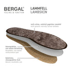 Bergal / Lammfell Lang-Sohle