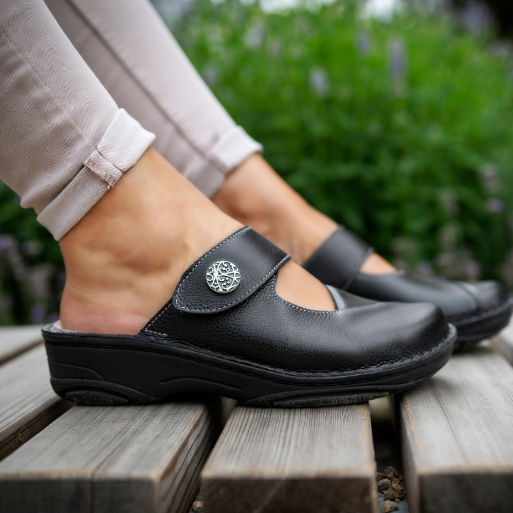 Berkemann | Modell: Heliane | Schwarz Leder-Stretch | Leisten: Aventin | 03457-982 | Damen