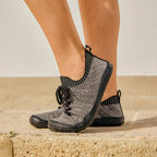 Grand Step Shoes | Essence Barefoot | Marengo-Schwarz | Knit | Herren Barfußschuhe