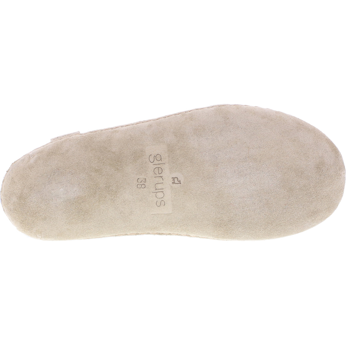 Glerups / Modell: "G" / Denim/Blau Wollfilz / Kalbsleder-Sohle / Geschlossene Schuhe