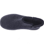Glerups / Modell: "GR" / Charcoal-Anthrazit Wollfilz / Schwarz-Sohle / Geschlossene Schuhe