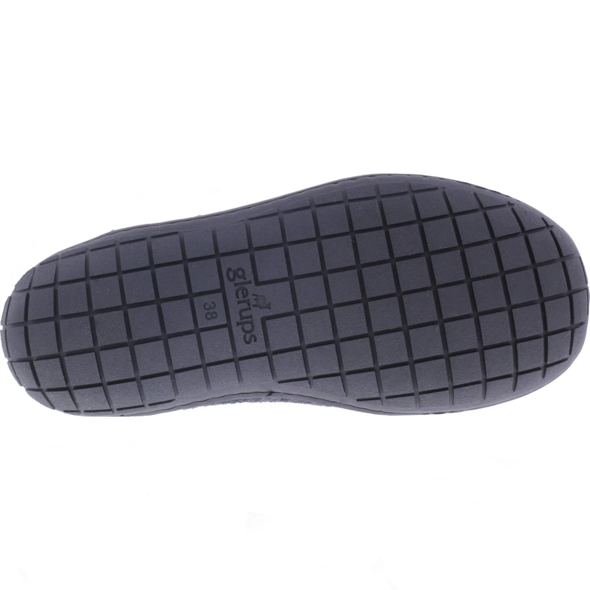 Glerups / Modell: "GR" / Charcoal-Anthrazit Wollfilz / Schwarz-Sohle / Geschlossene Schuhe