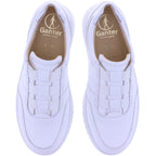 Ganter | Heike | Milk-Weiß Softleder | Weite: H | Kalbsleder | 9-204501-0600 | Damen Slip-In