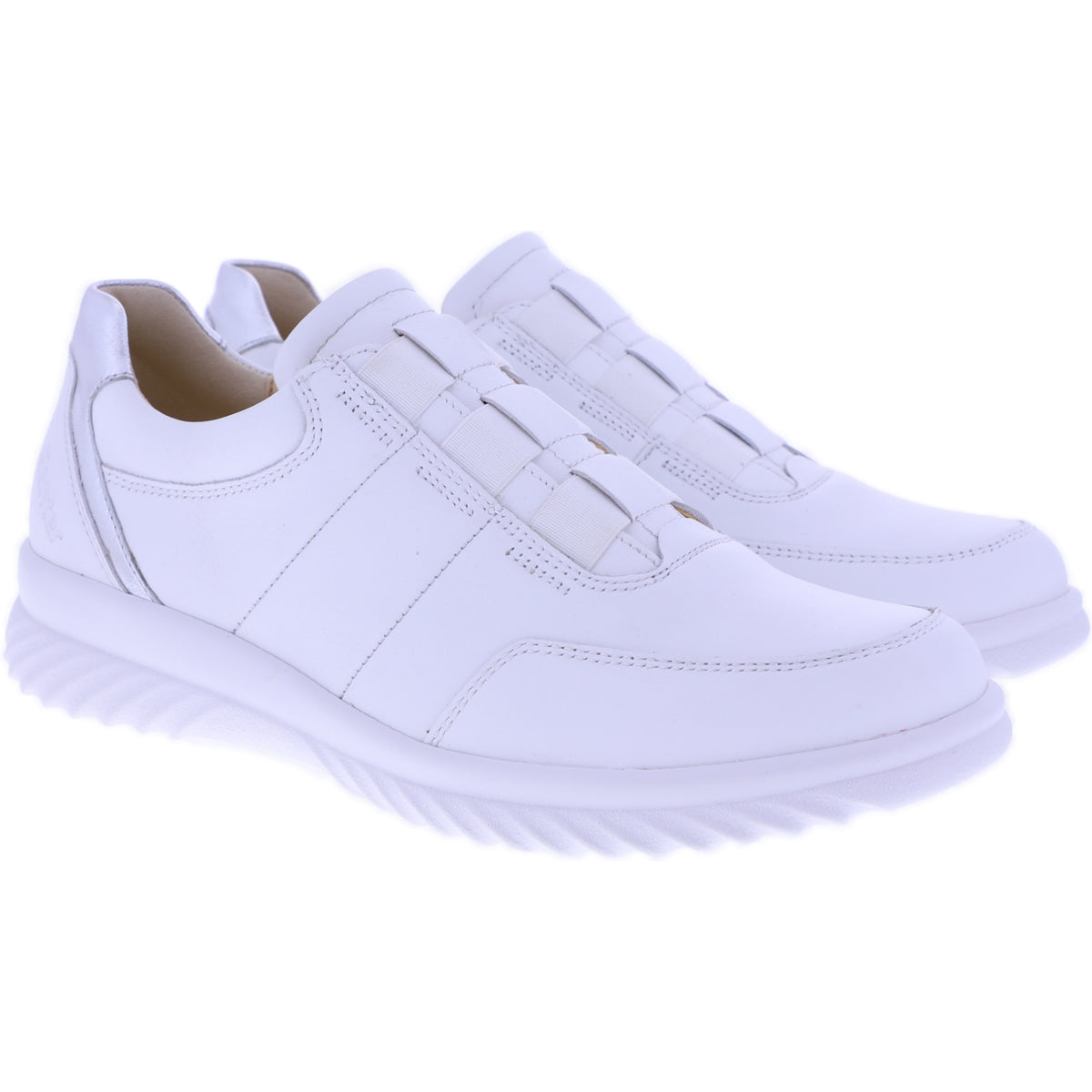 Ganter | Heike | Milk-Weiß Softleder | Weite: H | Kalbsleder | 9-204501-0600 | Damen Slip-In