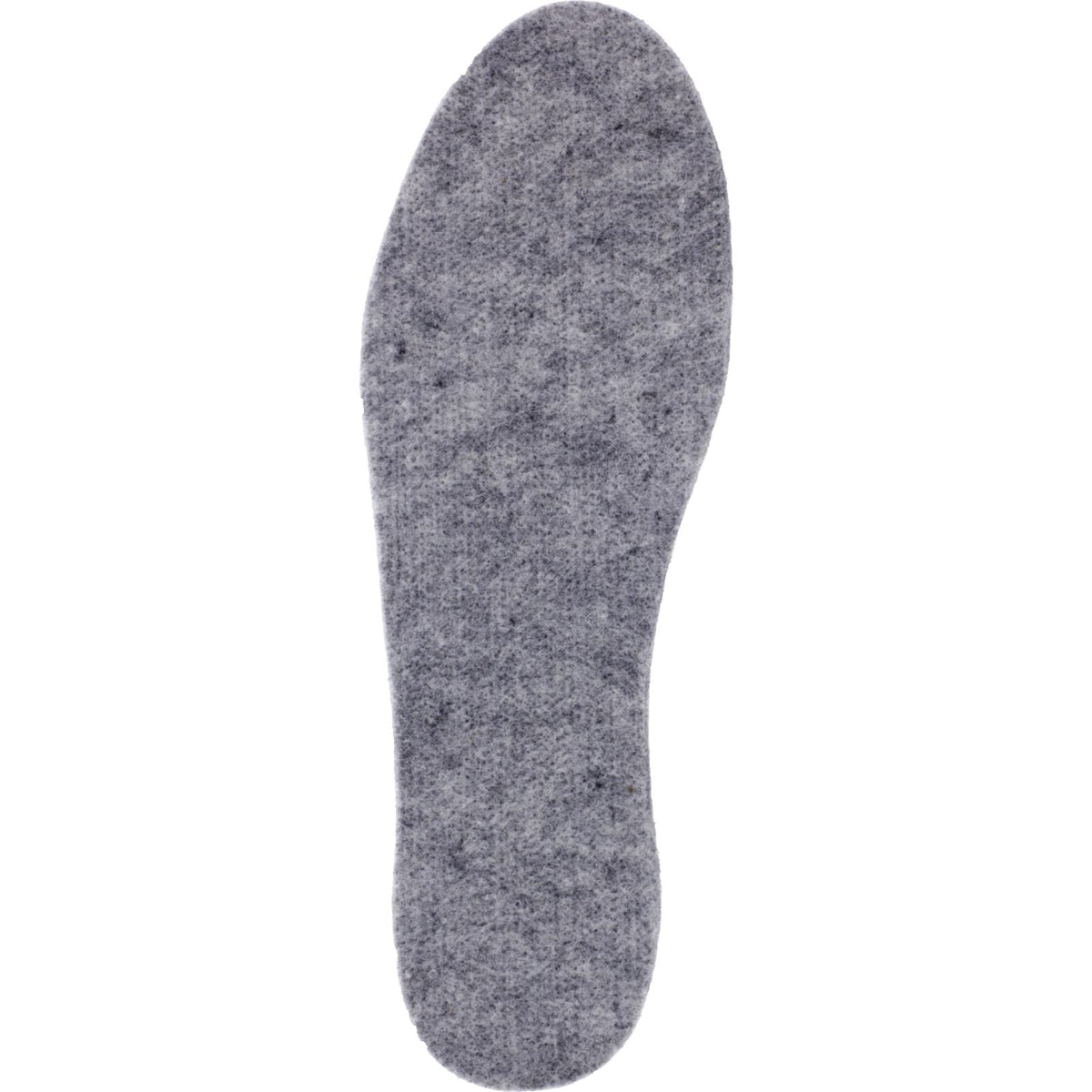 Glerups Wollfilz-Einlegesohlen / Modell: "F" / Grey-Hellgrau Wollfilz