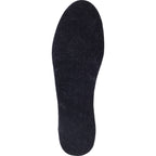 Glerups Wollfilz-Einlegesohlen / Modell: "F" / Charcoal-Anthrazit Wollfilz