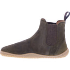 Grand Step Shoes | Kim Barefoot | Olive | Veloursleder | Damen Barfußschuhe