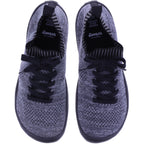 Grand Step Shoes | Essence Barefoot | Marengo-Schwarz | Knit | Herren Barfußschuhe
